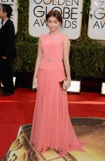 SARAH HYLAND at 71st Annual Golden Globe Awards
