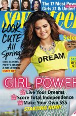 SELENA GOMEZ in Seventeen Magazine, March 2014 Issue