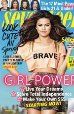SELENA GOMEZ in Seventeen Magazine, March 2014 Issue