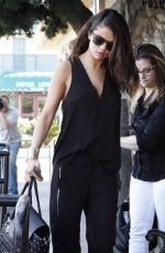 SELENA GOMEZ Out for Lunch in Tazana