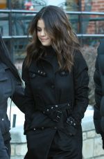 SELENA GOMEZ Out in Park City