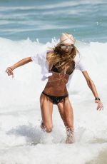 SHARNI VINSON in bikini at Cronulla  Beach in Sydney