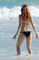 SIENNA MILLER in Bikini at a Beach in Mexico
