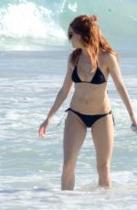 SIENNA MILLER in Bikini at a Beach in Mexico