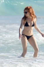 SIENNA MILLER in Bikini at a Beach in Mexico