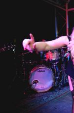 SKYE SWEETHAM in Leather Shorts at Sumo Cyco Big at Club Absinthe in Hamilton