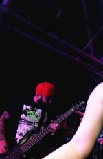 SKYE SWEETHAM in Leather Shorts at Sumo Cyco Big at Club Absinthe in Hamilton