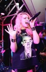 SKYE SWEETHAM in Leather Shorts at Sumo Cyco Big at Club Absinthe in Hamilton