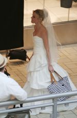SOFIA VERGARA and JULIE BOWEN on the Set of Modern Family