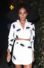 SOLANGE KNOWLES Leaves Chateau Marmont in West Hollywood