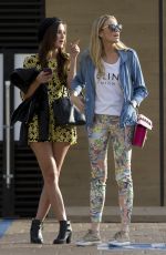STEPHANIE PRATT and LUCY WATSON Leaves Nobu Resturant in Malibu 