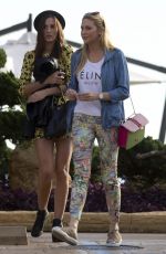STEPHANIE PRATT and LUCY WATSON Leaves Nobu Resturant in Malibu 