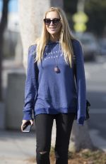 STEPHANIE PRATT and LUCY WATSON Out and About in Santa Monica
