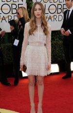 TAISSA FARMIGA at 71st Annual Golden Globe Awards