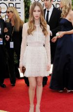 TAISSA FARMIGA at 71st Annual Golden Globe Awards