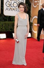 TATIANA MASLANY at 71st Annual Golden Globe Awards
