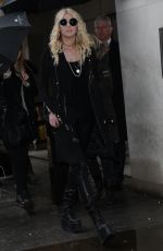 TAYLOR MOMSEN Arrives at BBC Radio 1 Studios in London