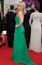TAYLOR SCHILLING at 71st Annual Golden Globe Awards