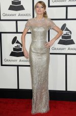 TAYLOR SWIFT at 2014 Grammy Awards in Los Angeles