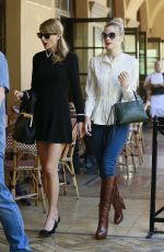 TAYLOR SWIFT in Short Dress Out in Beverly Hills