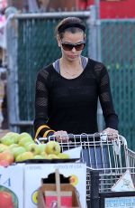 TERI HATCHER in Tights Shopping at Whole Foods in Studio City