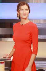 TRICIA HELFER at Good Morning America in New York