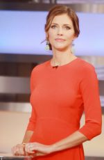 TRICIA HELFER at Good Morning America in New York