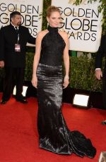UMA THURMAN at 71st Annual Golden Globe Awards