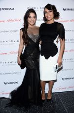 VANESSA HUDGENS and ROSARIO DAWSON at Gimme Shelter Screening in New York