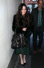 VANESSA HUDGENS Arrives at The Today Show in New York
