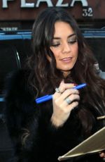 VANESSA HUDGENS Arrives at The Today Show in New York