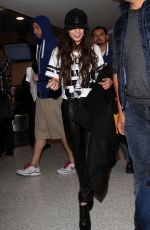 VANESSA HUDGENS at LAX Airport