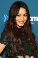 VANESSA HUDGENS at SiriusXM Radio in New York