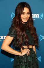 VANESSA HUDGENS at SiriusXM Radio in New York