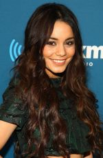 VANESSA HUDGENS at SiriusXM Radio in New York