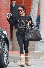 VANESSA HUDGENS Leaves a Gym in Studio City 2601