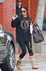VANESSA HUDGENS Leaves a Gym in Studio City 2601
