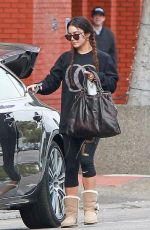 VANESSA HUDGENS Leaves a Gym in Studio City 2601