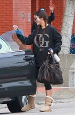 VANESSA HUDGENS Leaves a Gym in Studio City 2601