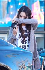 VANESSA HUDGENS Leavs a Gym in Los Angeles