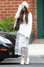 VANESSA HUDGENS Out and About in Beverly Hills 