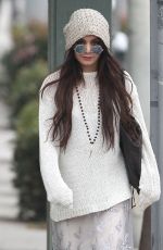 VANESSA HUDGENS Out and About in Beverly Hills 