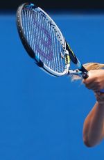 VICTORIA AZARENKA at Practice Session in Melbourne