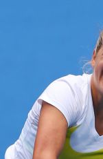 VICTORIA AZARENKA at Practice Session in Melbourne