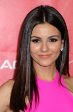VICTORIA JUSTICE at 2014 Musicares Person of the Year Gala in Los Angeles