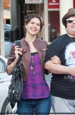 VICTORIA JUSTICE in Short Shorts Out in Los Angeles