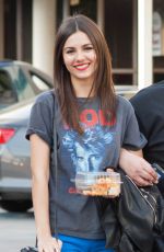 VICTORIA JUSTICE in Short Shorts