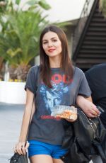 VICTORIA JUSTICE in Short Shorts