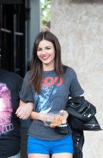 VICTORIA JUSTICE in Short Shorts
