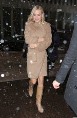 YVONNE STRAHOVSKI Arrives at The Today Show